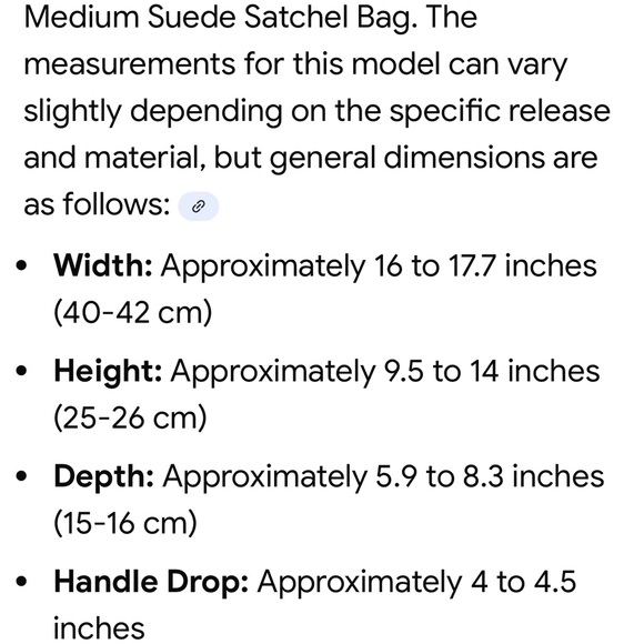 Chloe Edith Medium Suede Day Satchel, Navy Blue, Great Used Condition - Picture 16 of 16